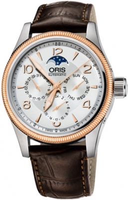 Buy this new Oris Big Crown Complication 40mm 01 582 7678 4361-07 5 20 77FC mens watch for the discount price of £1,107.00. UK Retailer.